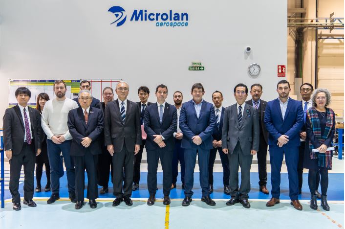 La socia de Hegan, Microlan y la japonesa Hibiki Seiki buscan crear un partenariado de componentes aeroespaciales